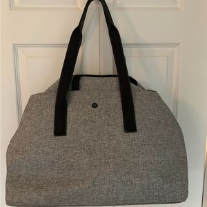 Lululemon gray bag -like New. Only used a few times.